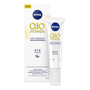NIVEA-Q10-Power-Anti-Ageing-Eye-Cream-with-Anti-Wrinkle-Firming-Power-15-ml-Eye-Cream-for-Lines-and-Wrinkles-and-Dark-Circles-Powerful-Under-Eye-Cream NIVEA Q10 Anti-Wrinkle Power Firming Eye Cream (15ml), Eye Cream to Reduce Crow's Feet, Lines and Wrinkles, Powerful…