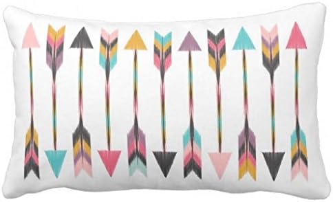 Pillowcase Standard Decorative Bohemian Arrows Throw Bedding Pillow Shams 20X30 Inches