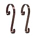 Stocking Scrolls Stocking Hanger, Set of 2 - Oil-Rubbed Bronze