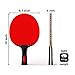 Sport Game Pro Ping Pong Paddle JT-700 with Killer Spin + Case for Free (red)