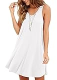 CadeVic Women's Sleeveless Casual Summer Swing Tank Sundress
