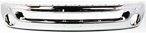 PartsCargo 55077946AB FITS DODGE RAM 1500 RAM 2500 RAM 3500 FRONT CHROME BUMPER CH1002383