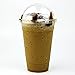 Fit Meal Prep 100 Pack 20 oz Disposable Plastic Coffee Cups with Dome Lids, To Go Iced Coffee Cups with Lids, BPA Free Clear Parfait Cups for Party, Smoothie, Bubble Boba, Juice, Milkshake