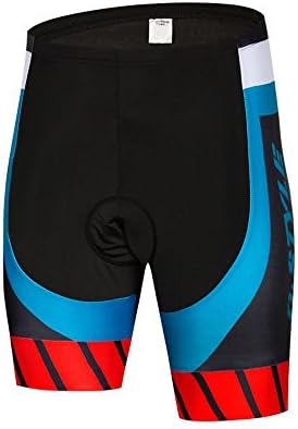 AKAAYUKO Cycling Shorts Men Padded Bicycle Riding Pants Bike Biking Cycle Wear Tights