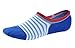 Spikerking Mens New Sports No Show Deodorant Socks 5 Pack Crew Socks(Size:6-11) (One Size, 5 Pack-5 Color)