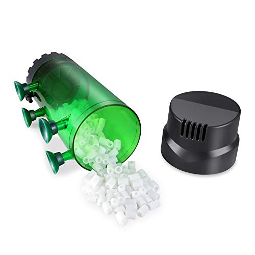 QANVEE Fluidized Moving Bed Filter Bubble Bio Media Filter for Aquarium