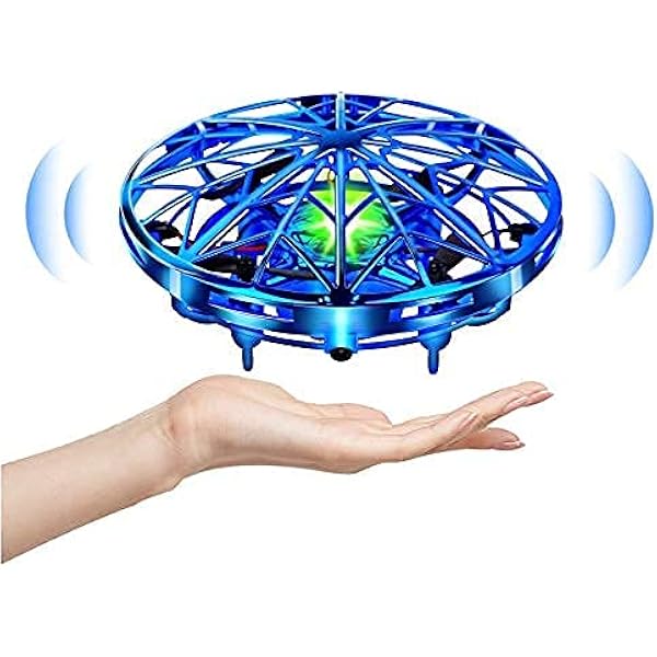 KizmyeeLer Mini Drone Flying Toy Hand 