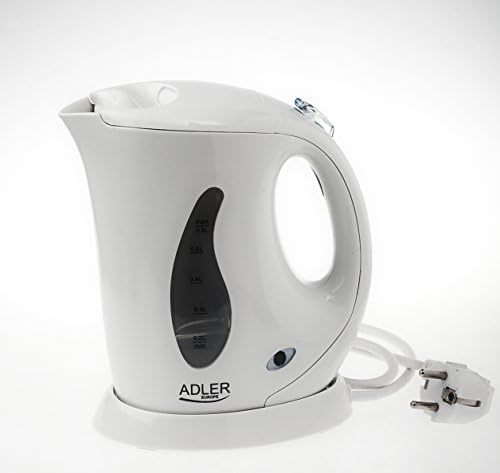 Adler HKK00186 AD 02 Bouilloire électrique, 760 W, 0.6 liters, Blanc - Cuisine A Vivre Adler HKK00186 AD 02 Bouilloire électrique, 760 W, 0.6 liters, Blanc