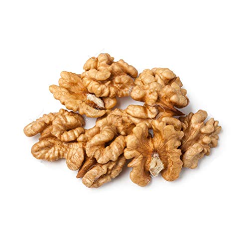European Nuts Premium Crunchy Light California Walnuts Half & Pieces | Source of Nutrition and Omega 3 | Jumbo Size Bag - 1 lb