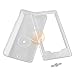 Clear Hard accessory case for Zune HD+Screen Protector