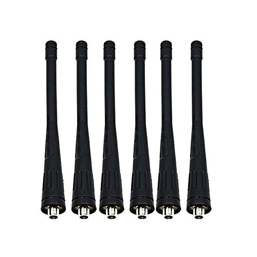 6 X Original Antenna for Baofeng Bf-888s SMA Female UHF 400-470mhz Antenna for Two Way Radio Baofeng Bf-888s Bf-777s Bf-666s