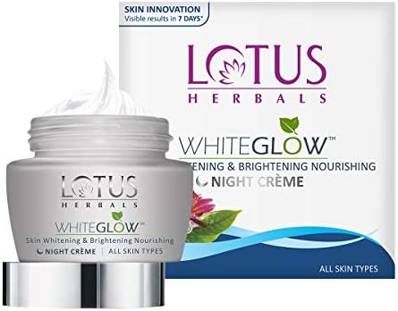 lotus herbals whiteglow skin whitening & brightening