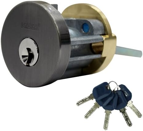 Amazon Ka3262 Kaba Ace ディンプルキーシリンダー Titan タイタン Kwikset クイックセット 交換シリンダー アンティークニッケル ドア用金物