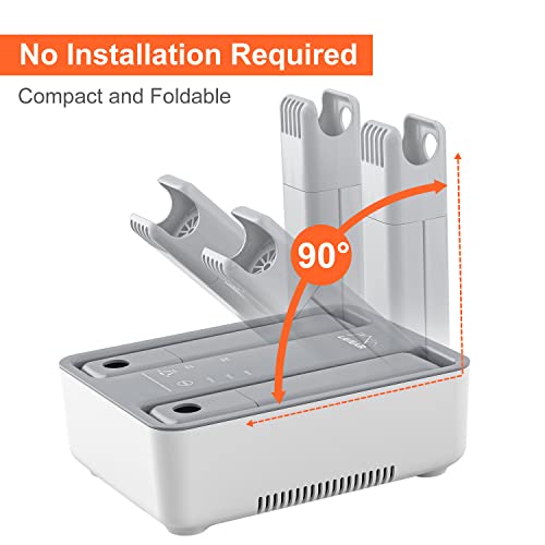 LAVIEAIR Boot Dryer, Shoe Dryer and Deodorizer with Timer for Drying