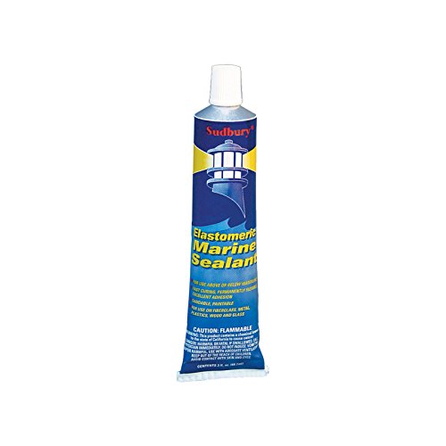 Sudbury 320 Elastomeric Marine Sealant, 3-Ounce, White