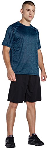 image for Komprexx Sport T-Shirts for Men - Quick Dry Wicking - Running Tops Tra