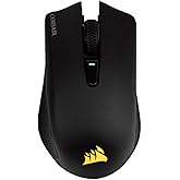 Corsair Harpoon RGB Wireless, Rechargeable Gaming Mouse with Slipstream Technology, Black, Backlit RGB LED, 10000 DPI, Optica