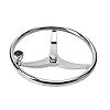 Amarine-Made-Stainless-Steel-Boat-Steering-Wheel-3-Spoke-13-12-Dia-with-58-18-Nut-and-Turning-Knob-for-Seastar-and-Verado