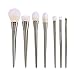 Sankuwen 7 Pcs Professional Powder Cosmetic Makeup Brush ( Silver )