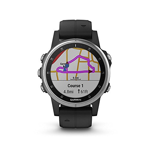 Garmin fenix 5 Plus, Premium Multisport GPS Smartwatch, Features Color