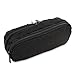 J World New York Jojo Cute Pencil Case for Kids & Adults. Soft Fabric Zip Pen Bag, Black