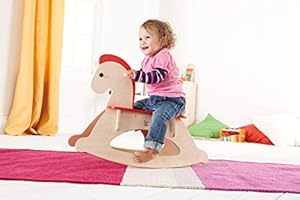 hape wooden rocking horse