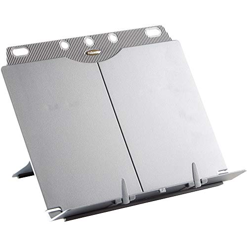 Fellowes Booklift Copy Holder Holds up to 400 Sheets Silver, 21140
