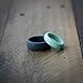 Barbell Bands Silicone Ring For Men | Premium Rubber Wedding Band | Perfect for Tactical Jobs, Weightlifting, Active Lifestyle (Steel Gray, 10)