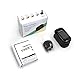 Fingertip Pulse Oximeter Oximetry Blood Oxygen Saturation Monitor batteries and lanyard (Black)