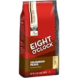 Eight O'Clock Colombian Peaks Ground Coffee, 11-Ounce Bags (Pack of 4)