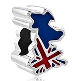 LovelyJewelry Patriotic Proud To Be American Flag