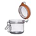 Medallion TOP QUALITY Smell Proof Airtight Glass Tobacco Herb Coffee Container Jar