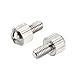 uxcell Computer PC Case M4x8mm Knurled Head Phillips Thumb Screws 100pcs