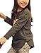 Kidlove Leopard Head Print T-shirt Skinny Legging Pants Girls Clothes Set Outfit