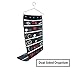 Premium Hanging Jewelry Organizer 44 Secure Zipper Pockets - Hanger & Door Hanging Hook - Stores Jewelry, Accessories, Cosmetics, Makeup & Toiletries - Durable Two Sided Foldable Storage - Saves Space