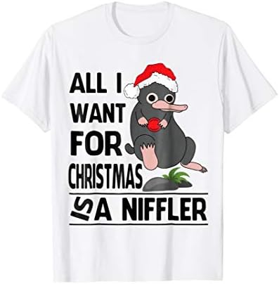All I Want For Christmas Is A Niffler Tshirt Merry Xmas