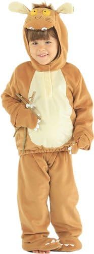 Costume Childs: Gruffalo Child 2PC Top With Hood &amp; Trousers W Fleet (3-5 Years) by Partystore