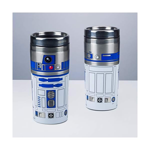 Paladone-R2-D2-Travel-Mug-Officially-Licensed-Star-Wars-Merchandise Paladone R2-D2 Travel Mug - Officially Licensed Star Wars Merchandise 450ml