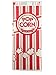 Carnival King Paper Popcorn Bags, 1 oz, Red & White, 100 Pieces primary