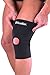 MUELLER Knee Sleeve Open Patella, Black, Medium