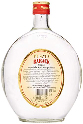 Puszta Barack Original Ungarischer Aprikosenschnaps Obstbrände (1 x 0.7 l) – Bild 3