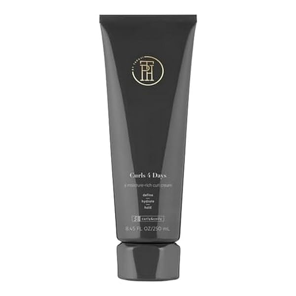 DORZU TARAJI CURLS 4 DAYS CURL DEFINING CURL CREAM WITH SHEA BUTTER & COCONUT OIL FOR VOLUME AND SHINE – 8.45 OZ.