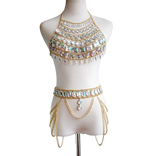 SUIWO-Donne-cassa-corpo-Catena-della-vita-di-collana-a-catena-della-pancia-gioielli-ragazze-della-spiaggia-di-estate-Bikini-Swimsuit-Corpo-delle-donne-goccia-dacqua-acrilico-Bra-Catena-Vita-Multilay