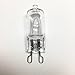 G9 40W Halogen Bulbs T4 G9 Halogen Bulbs G9 Base Bi-pin Halogen Bulb T4 JCD 120V G9 40 Watt Halogen Light Bulb,Clear,Warm White 2700K,Pack of 10