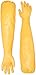 Showa Atlas 772 M Nitrile Elbow Length Chemical Resistant Gloves, 26", Yellow primary