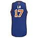 NBA New York Knicks Jeremy Lin Boys' Swingman Jersey (Blue, Large)