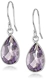 Amethyst Pear Dangle earrings