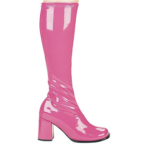 Ellie Shoes Women's Shoes 3 Inch Gogo Boots With Zipper (Fuchsia;13)
