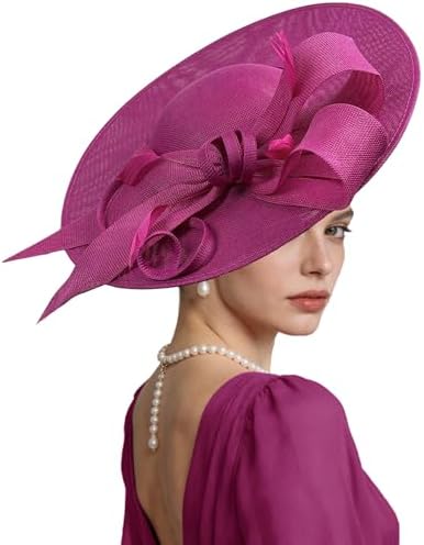 Women Church Hats Formal Kentucky Dress Derby Hats with 