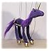 Sunny Puppets Purple Unicorn 18
